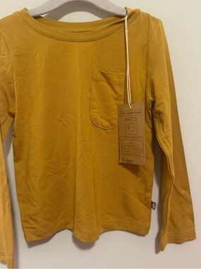 Kyte Baby Marigold Long Sleeve Pocket Tee